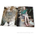 OEM full color softcover book fashion magazine Printing